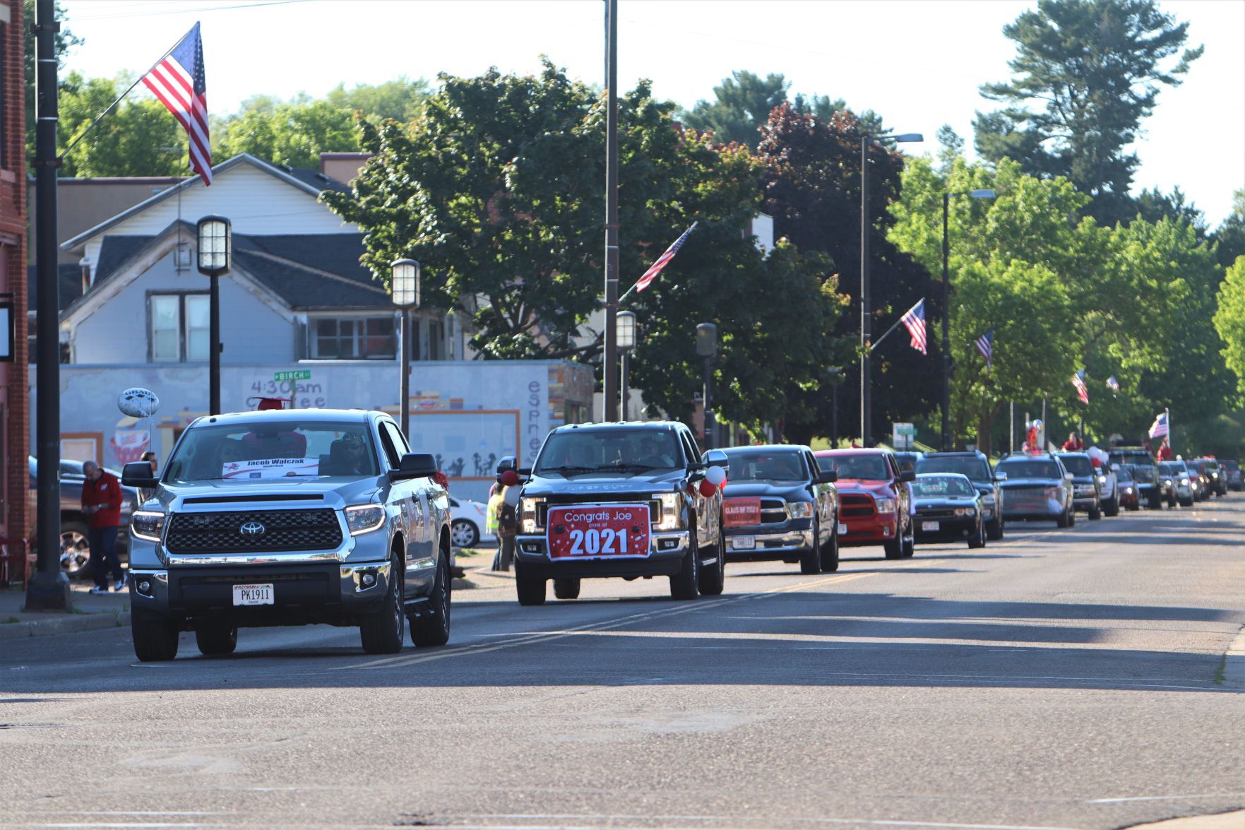 2021 Chippewa Falls High School Graduation Parade